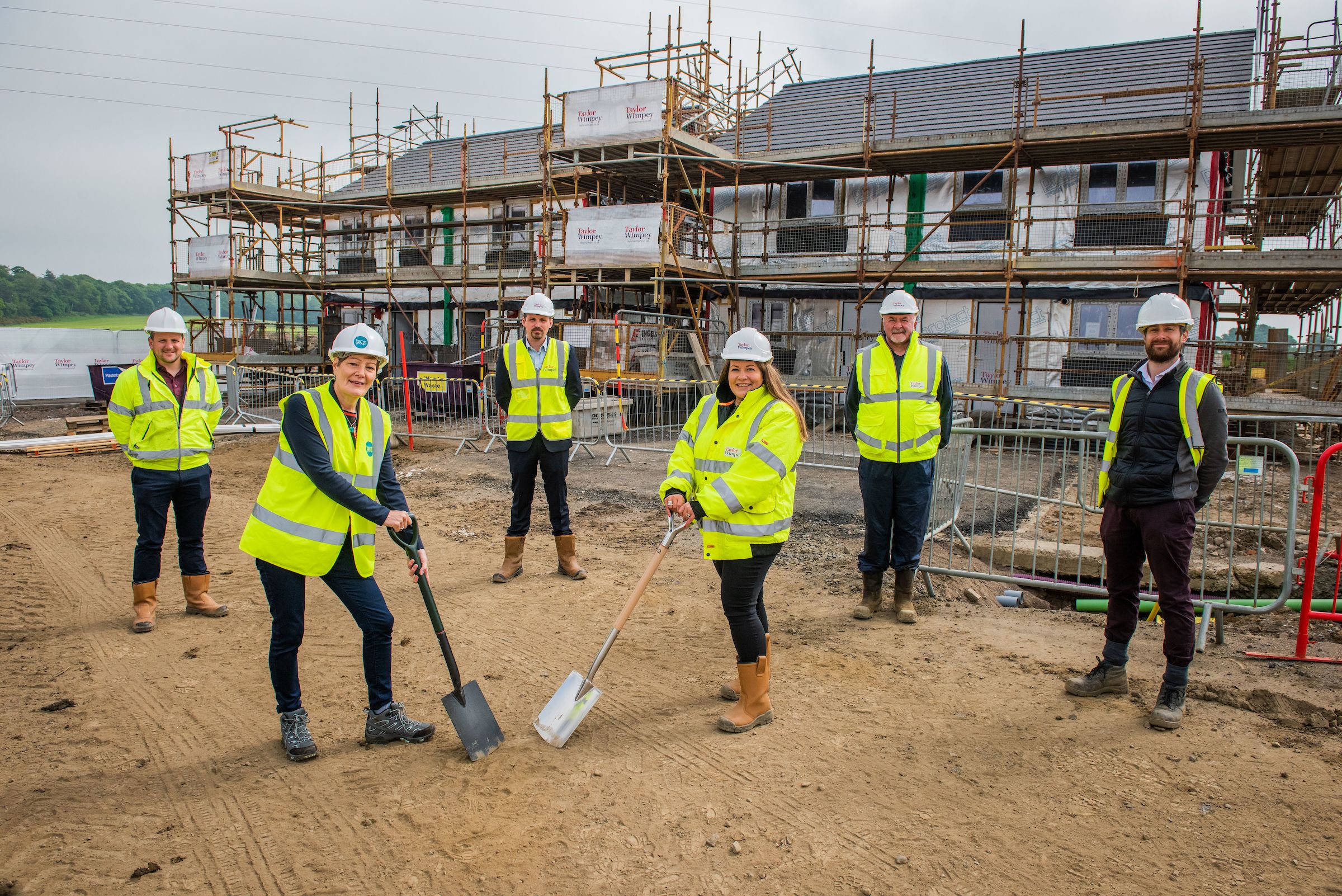 New affordable homes making progress in East Calder Scottish Housing News